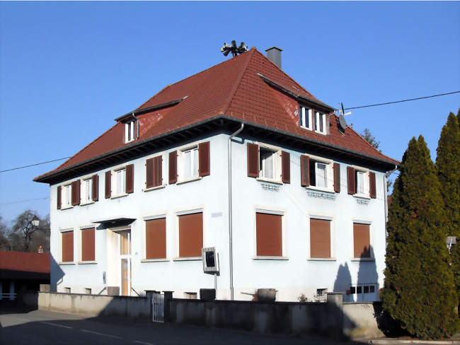 La mairie - Ruederbach (68560) - Haut-Rhin