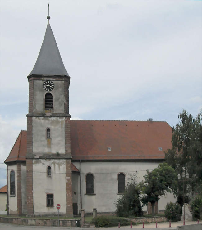 L'église Saint-Nicolas - Ruelisheim (68270) - Haut-Rhin