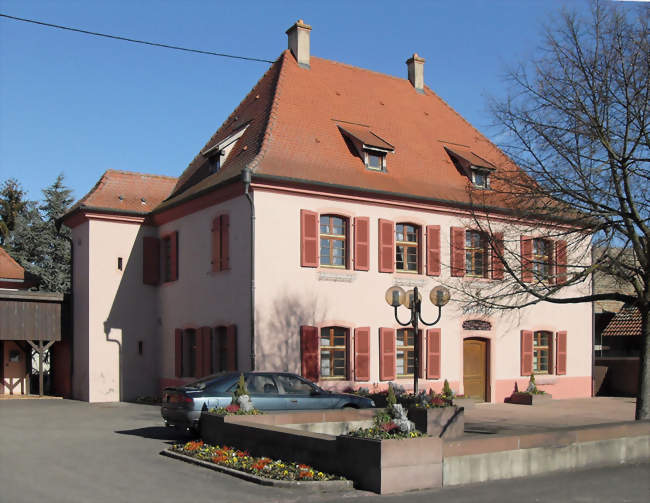 La mairie - Rumersheim-le-Haut (68740) - Haut-Rhin