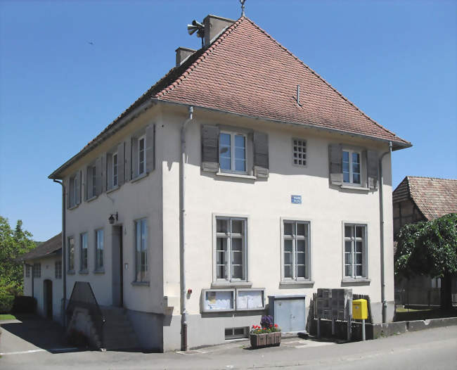 La mairie-école - Saint-Ulrich (68210) - Haut-Rhin