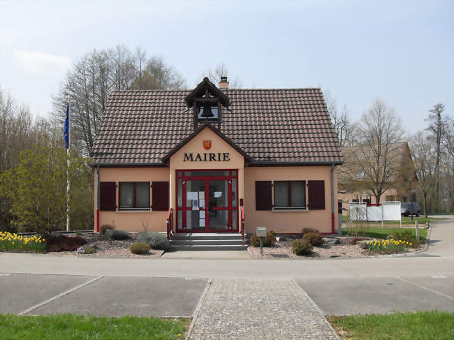 La mairie - Schwoben (68130) - Haut-Rhin
