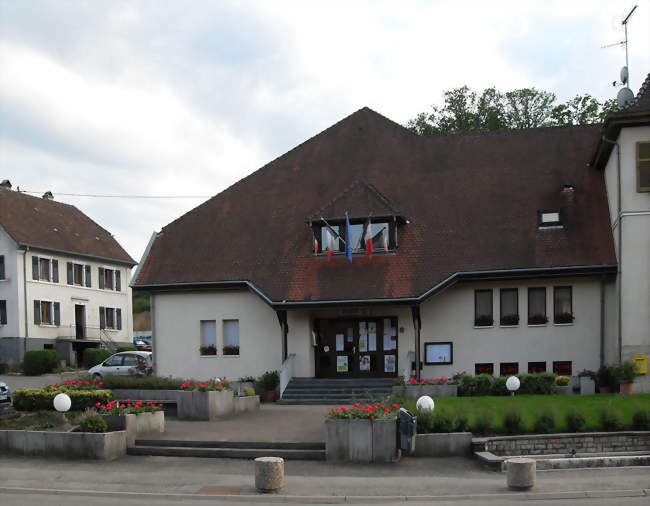 La mairie de Seppois-le-Haut - Seppois-le-Haut (68580) - Haut-Rhin
