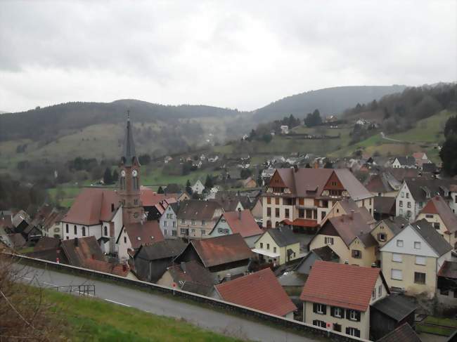 Vue du village - Soultzeren (68140) - Haut-Rhin