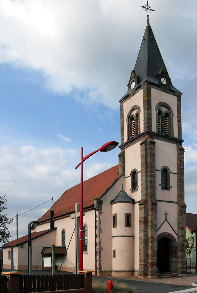 L'Église Saint-Gall - Staffelfelden (68850) - Haut-Rhin