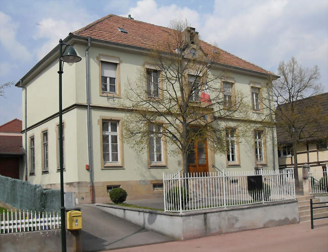 La mairie - Stetten (68510) - Haut-Rhin