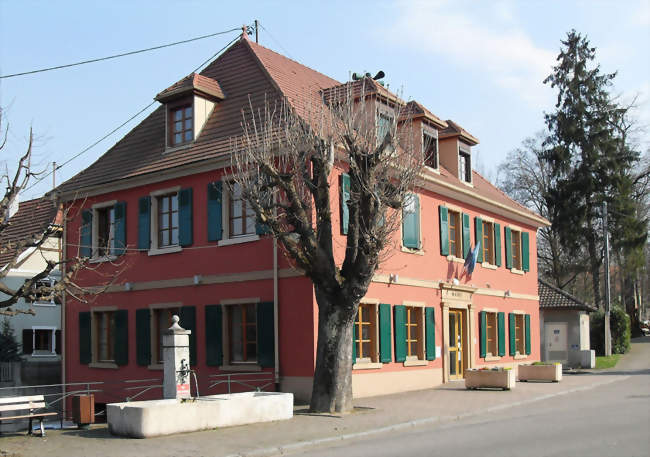 La mairie - Uffheim (68510) - Haut-Rhin