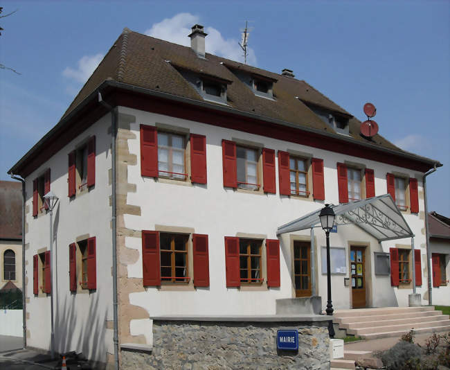 La mairie - Wahlbach (68130) - Haut-Rhin