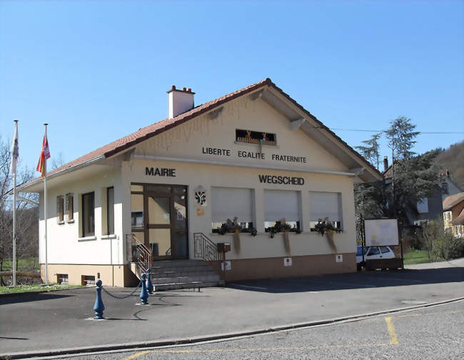 La mairie - Wegscheid (68290) - Haut-Rhin