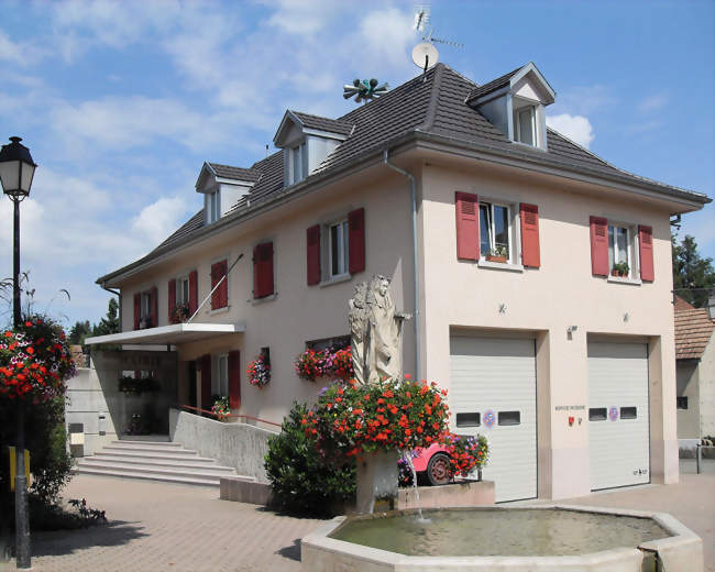 La mairie - Wentzwiller (68220) - Haut-Rhin