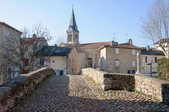 Brignais - vue du pont vieux - Brignais (69530) - Rhône