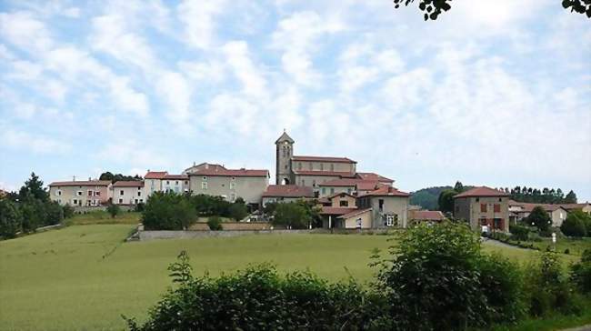 Vue de La Chapelle-sur-Coise depuis la Madone - La Chapelle-sur-Coise (69590) - Rhône