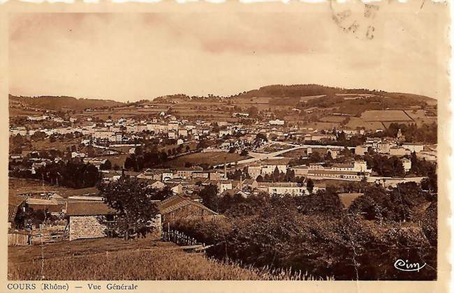 Cours vers 1930 - Cours-la-Ville (69470) - Rhône