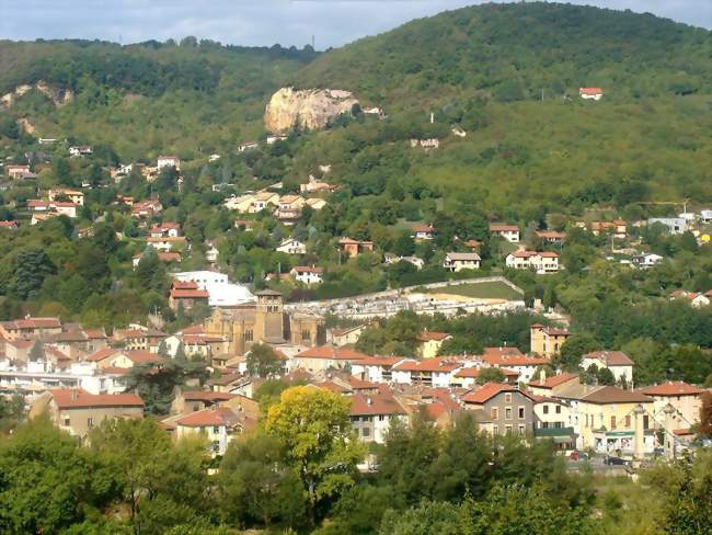 Couzon, vue générale - Couzon-au-Mont-d'Or (69270) - Rhône
