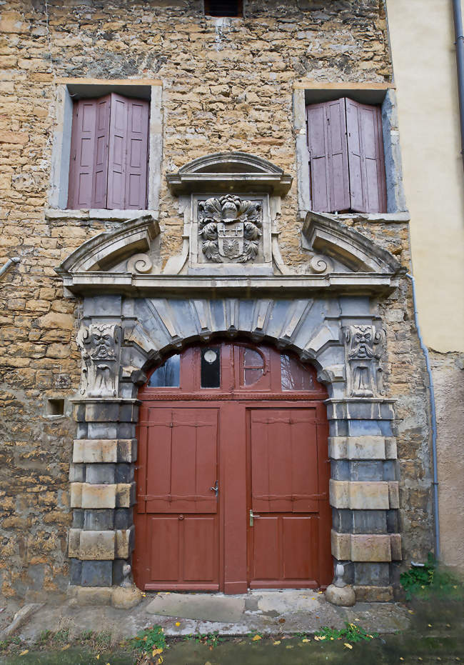 Portail classé monument historique du château du Buisson - Fontaines-Saint-Martin (69270) - Rhône