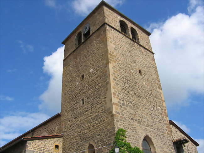 Le clocher - Haute-Rivoire (69610) - Rhône