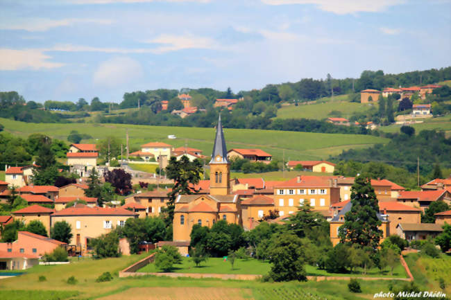 Le bourg de Légny - Légny (69620) - Rhône