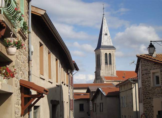 Clocher de l'église de Rontalon - Rontalon (69510) - Rhône