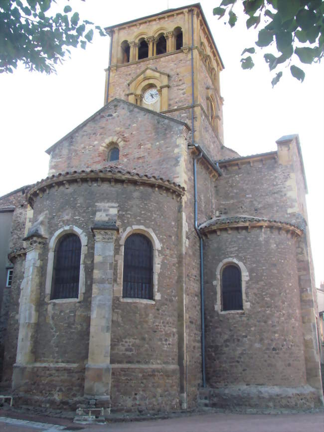 L'église de Salles - Salles-Arbuissonnas-en-Beaujolais (69460) - Rhône