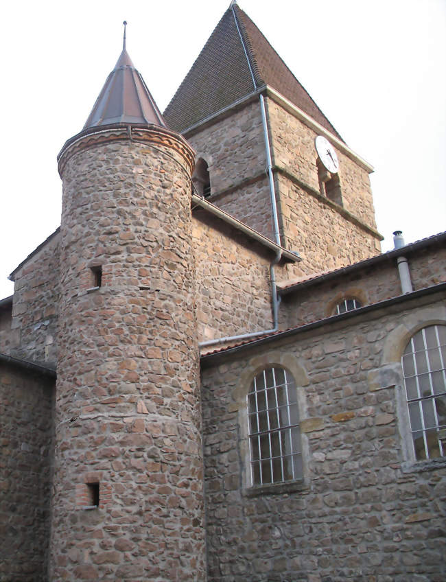 L'église - Saint-Jacques-des-Arrêts (69860) - Rhône