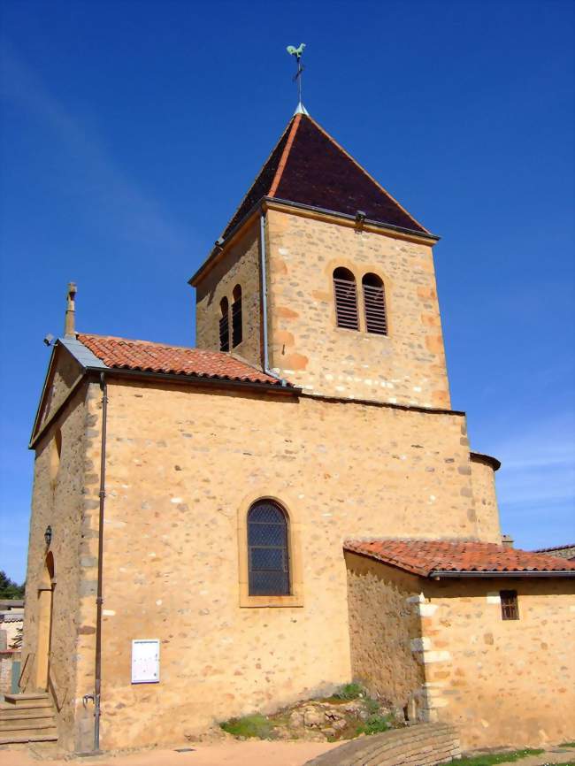 L'église - Saint-Jean-des-Vignes (69380) - Rhône