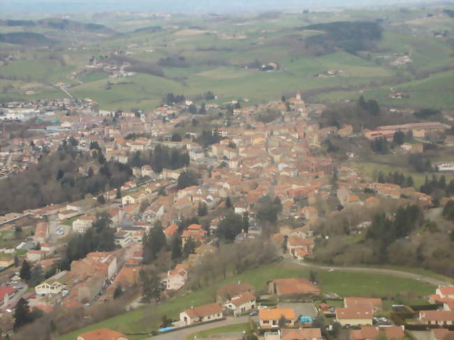 Vue partielle de Thizy-les-Bourgs - Thizy-les-Bourgs (69240) - Rhône