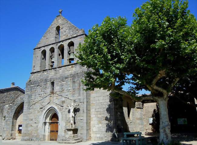 Ailhon - l'église Saint-André - Ailhon (07200) - Ardèche