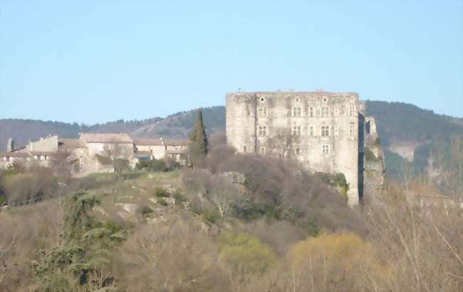 Le château d'Alba-la-Romaine - Alba-la-Romaine (07400) - Ardèche