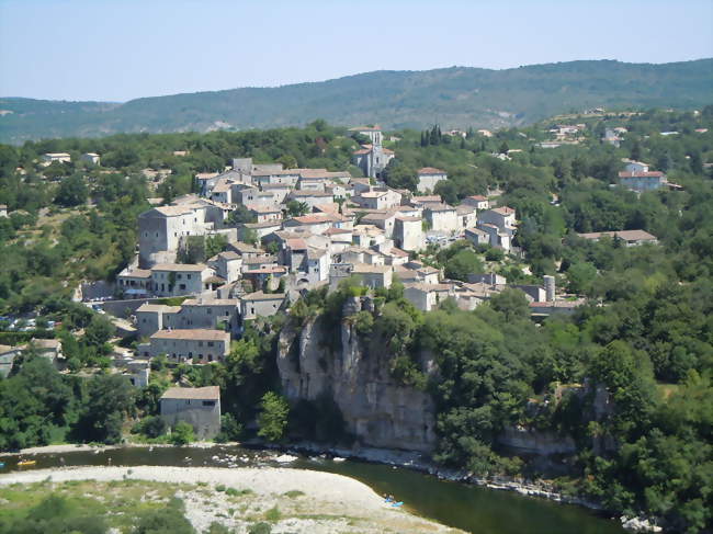 Vue générale de Balazuc - Balazuc (07120) - Ardèche