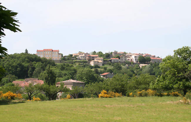 Le lieu-dit de la Bâtie de Crussol - Champis (07440) - Ardèche