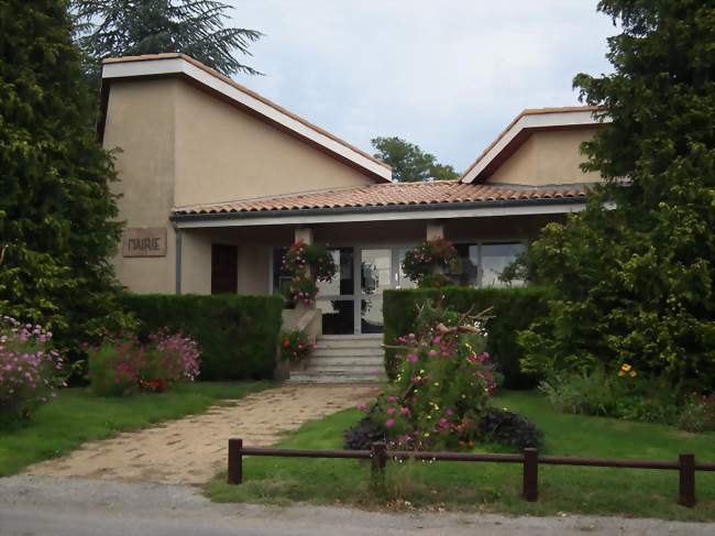 La mairie - Colombier-le-Jeune (07270) - Ardèche