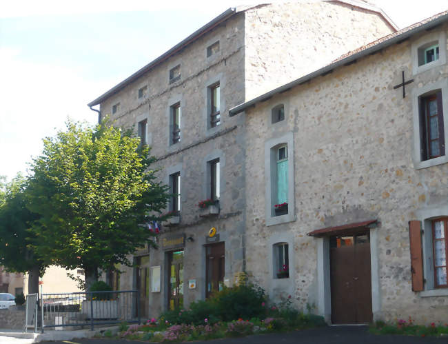 Vue de la mairie de Devesset - Devesset (07320) - Ardèche