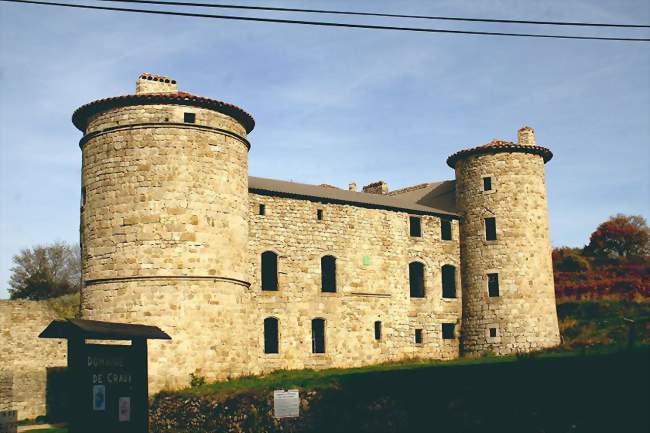 Le château de Craux - Genestelle (07530) - Ardèche