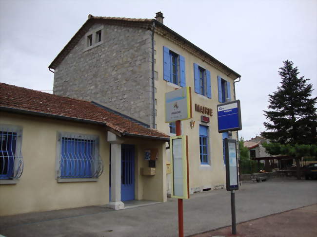 Pradons, la mairie - Pradons (07120) - Ardèche
