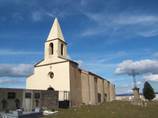 L'église Saint-Étienne - Saint-Étienne-de-Serre (07190) - Ardèche