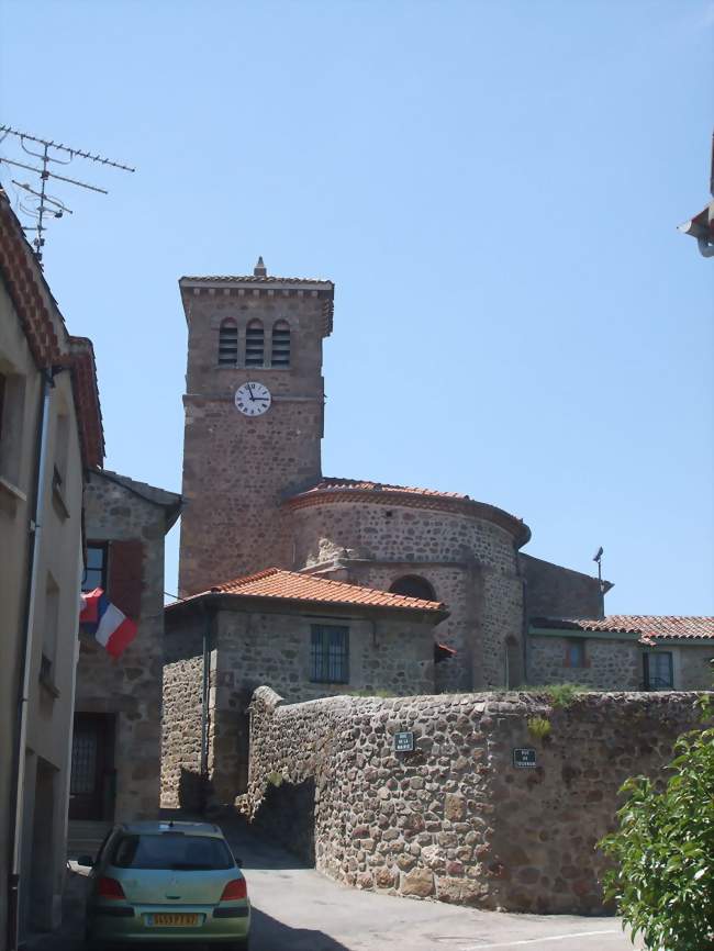 L'église Saint-Georges - Saint-Jeure-d'Ay (07290) - Ardèche