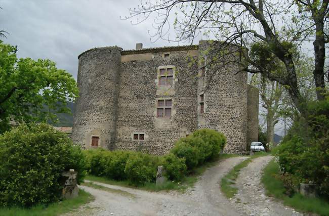 Le château d'Entrevaux - Saint-Priest (07000) - Ardèche