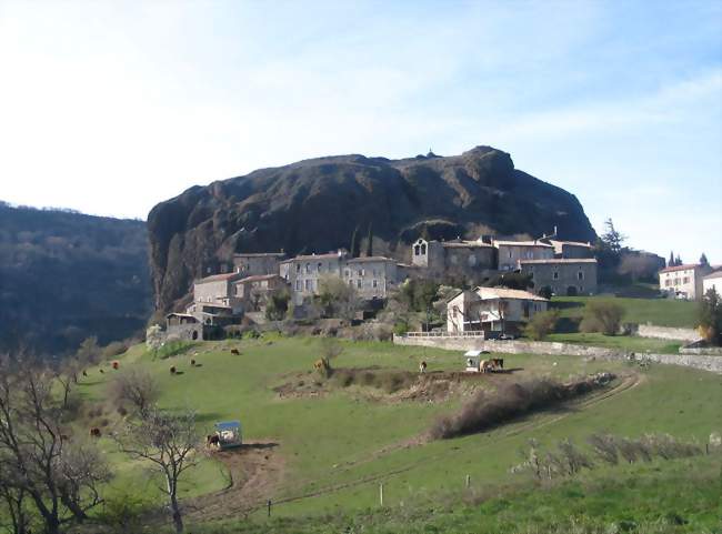 Sceautres - vue générale sur Sceautres - Sceautres (07400) - Ardèche