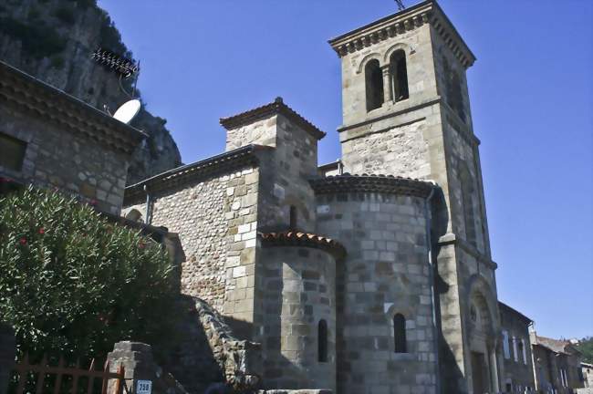 Clocher-porche de l'église - Soyons (07130) - Ardèche