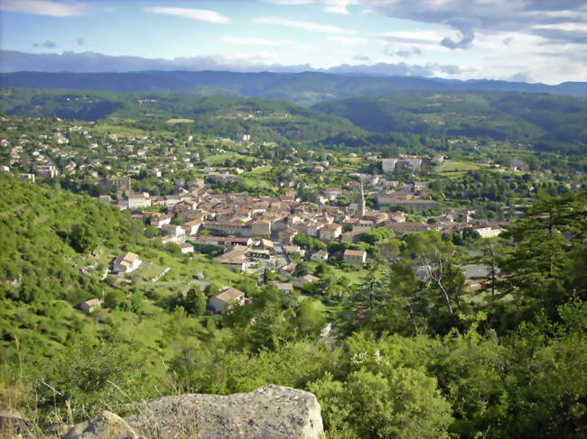 Vue des Vans - Les Vans (07140) - Ardèche