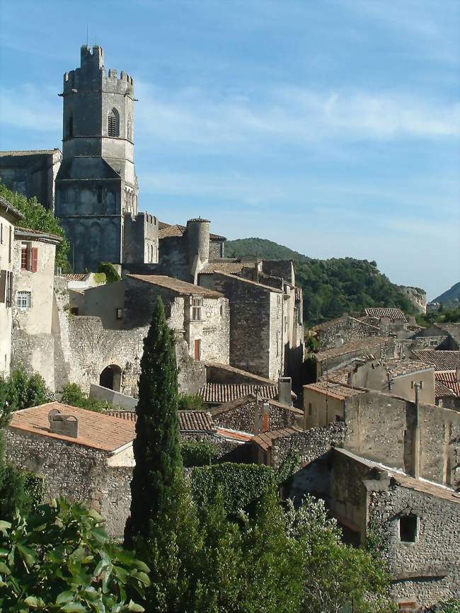 Le village dominé par la cathédrale - Viviers (07220) - Ardèche