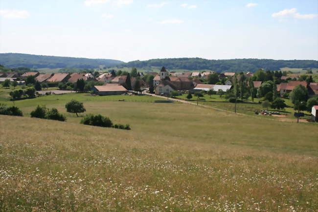 vue du village - Autrey-lès-Cerre (70110) - Haute-Saône