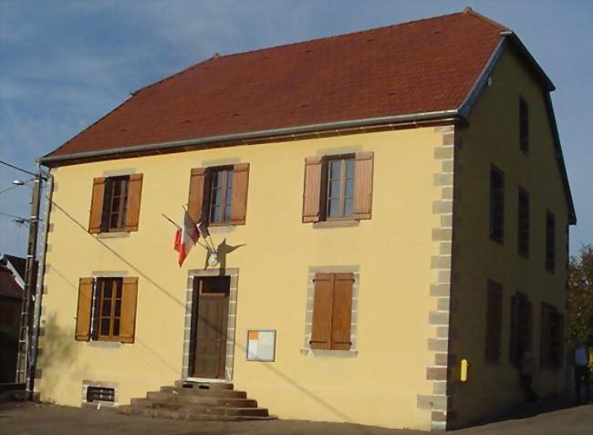 Mairie de Beveuge en octobre 2004 - Beveuge (70110) - Haute-Saône