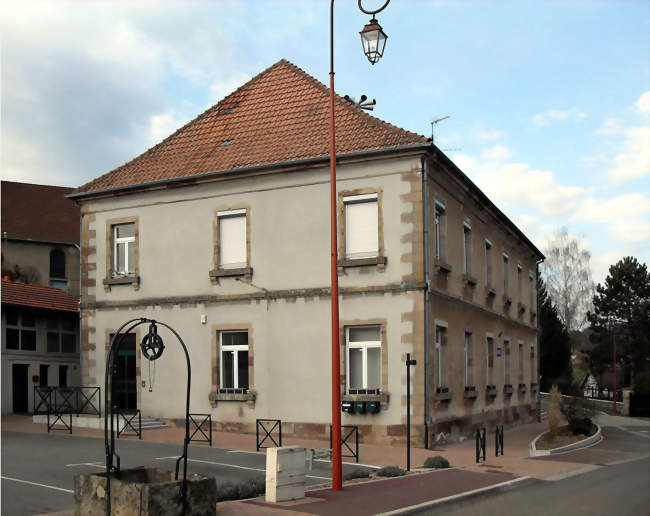La mairie de Châlonvillars - Châlonvillars (70400) - Haute-Saône