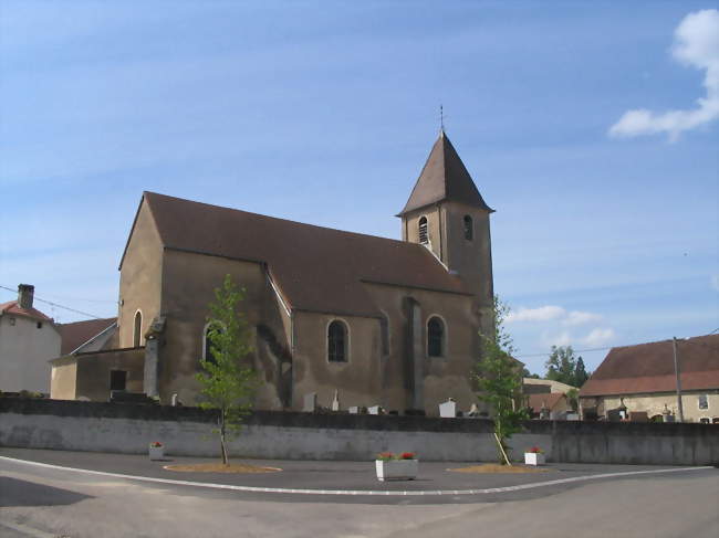 L'église - Chantes (70360) - Haute-Saône