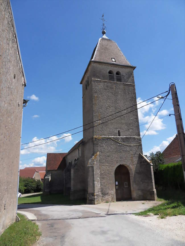 L'église de Chaumercenne - Chaumercenne (70140) - Haute-Saône