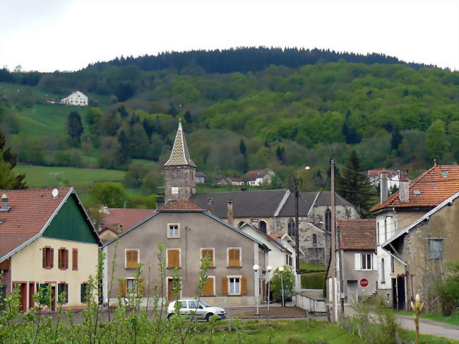 Vue partielle de Corravillers - Corravillers (70310) - Haute-Saône