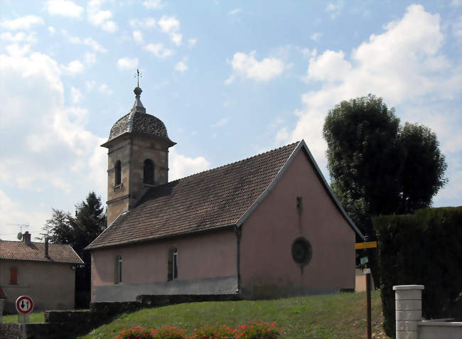 Temple protestant des 17e et 19e siècles - Couthenans (70400) - Haute-Saône