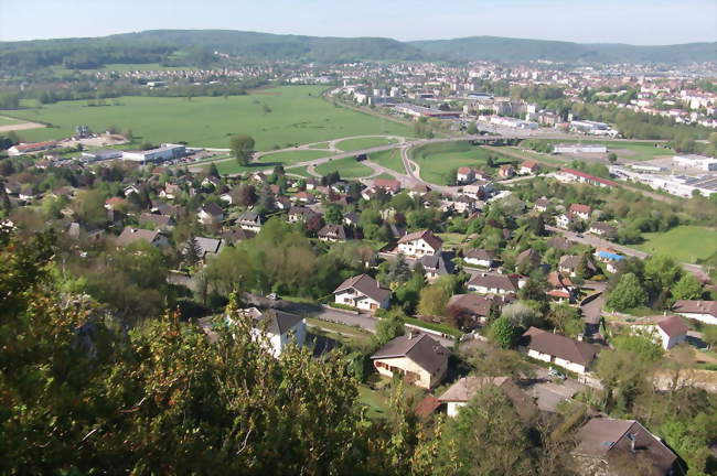 Frotey-lès-Vesoul vue depuis le sabot - Frotey-lès-Vesoul (70000) - Haute-Saône
