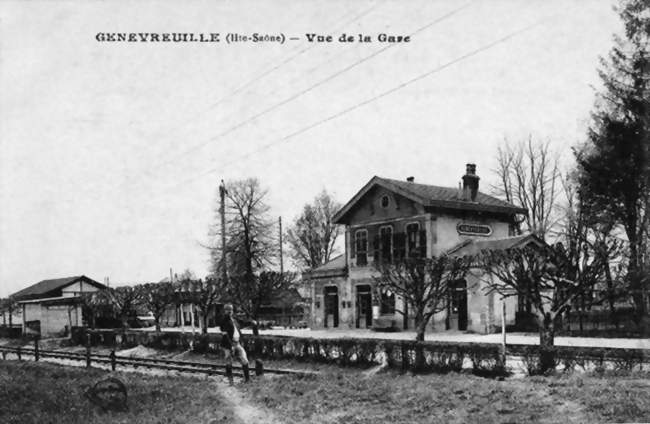 Gare de Genevreuille - Genevreuille (70240) - Haute-Saône
