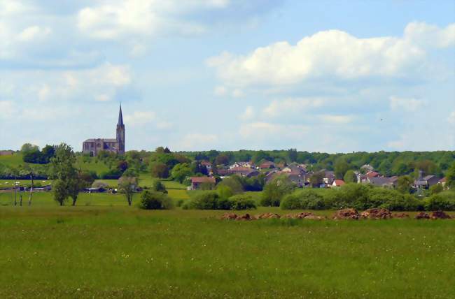 Vue de Hautevelle - Hautevelle (70800) - Haute-Saône